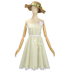 Agents Of The Four Seasons (2026) Ruri Hazakura Green Dress Set Outfits Cosplay Costume