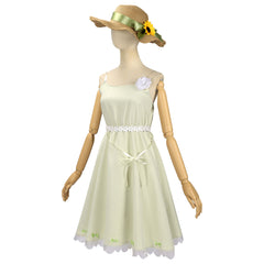 Agents Of The Four Seasons (2026) Ruri Hazakura Green Dress Set Outfits Cosplay Costume