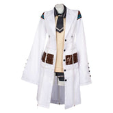 Agnes Tachyon White Coat Shirt Set Outfits Cosplay Costume Halloween Suit