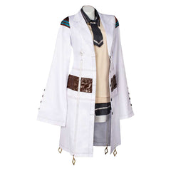 Agnes Tachyon White Coat Shirt Set Outfits Cosplay Costume Halloween Suit