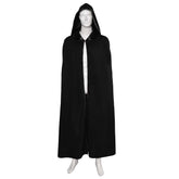 Ahsoka Baylan Skoll Black Hooded Long Cloak Cosplay Costume Halloween Suit