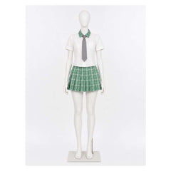 Alien Stage High School Mizi Sua Hyuna Green Skirt Uniform Set Outfits Cosplay Costume