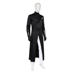 Alien Stage Ivan Black Coat Black Sorrow Stage Performance Outfits Cosplay Costume