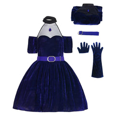 Alien Stage Mizi My Clematis Purple Dress Outfits Cosplay Costume