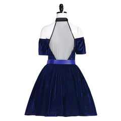 Alien Stage Mizi My Clematis Purple Dress Outfits Cosplay Costume