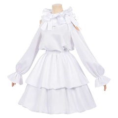 Alien Stage Sua Young White Skirt Set Outfits Lolita Cosplay Costume