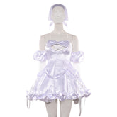 Alien Stage ZOMST Candy Scar Sua White Dress Performance Outfits Cosplay Costume