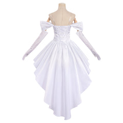 Alien Stage ZOMST Sua White Wedding Dress Set Outfits Cosplay Costume
