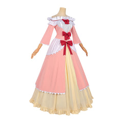 Always A Catch! (2026) Maria Annovazzi Pink Yellow Dress Set Outfits Cosplay Costume