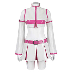 Anime 2.5 Dimensional Seduction (2024) Ririsa Amano White Dress Outfits Cosplay Costume Halloween Carnival Suit