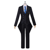 Anime Black Butler Season 4: Public School Arc (2024) Ciel Black Uniform Cosplay Costume Outfits Halloween Carnival Suit