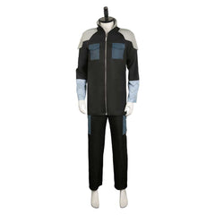 Anime Kaiju No.8 (2024) Soshiro Hoshina Black Team Set Outfits Cosplay Costume Halloween Carnival Suit