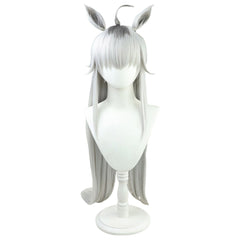 Anime Oguri Cap White Wig Cosplay Accessories Halloween Carnival Props