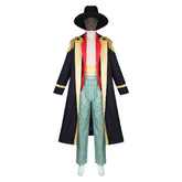 Anime One Piece Marshall·D·Teach Blackbeard Pirates Outfits Cosplay Costume Halloween Carnival Suit