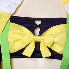 Anime Pretty Derby 2024 Jungle Pocket Cute Vitality Girl Daily Wear Yellow Set Cosplay Costume