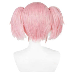 Anime Puella Magi Madoka Magica Kaname Madoka Pink Wig Cosplay Accessories Halloween Carnival Props