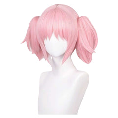 Anime Puella Magi Madoka Magica Kaname Madoka Pink Wig Cosplay Accessories Halloween Carnival Props