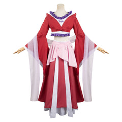 Anime The Apothecary Diaries Maomao Red Dress Set Outfits Cosplay Costume Halloween Carnival Suit