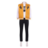 Anime Wind Breaker (2024) Chouji Tomiyama Yellow Uniform Outfits Cosplay Costume Halloween Carnival Suit