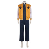 Anime Wind Breaker (2024) Jo Togame Yellow Jacket Outfits Cosplay Costume Halloween Carnival Suit
