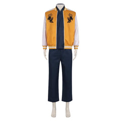 Anime Wind Breaker (2024) Jo Togame Yellow Jacket Outfits Cosplay Costume Halloween Carnival Suit