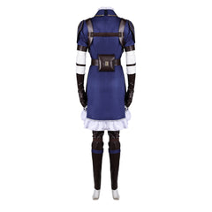 Arcane: League of Legends 2 (2024) Caitlyn Sleeveless Blue Dress Outfits Cosplay Costume