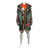 Arcane: League Of Legends 2 (2024) Ekko Green Set Outfits Cosplay Costume