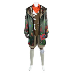 Arcane: League Of Legends 2 (2024) Ekko Green Set Outfits Cosplay Costume