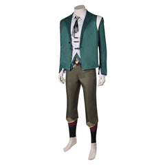 Arcane: League Of Legends 2 (2024) Ekko Green Suits Outfits Cosplay Costume