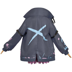 Arcane: League Of Legends 2 (2024) Jinx Black Concept Art Set Outfits Cosplay Costume