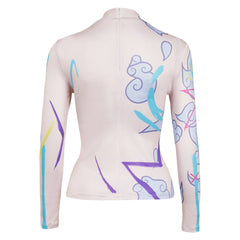 Arcane: League Of Legends 2 (2024) Jinx Color Tatto Top Outfits Cosplay Costume