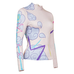 Arcane: League Of Legends 2 (2024) Jinx Color Tatto Top Outfits Cosplay Costume