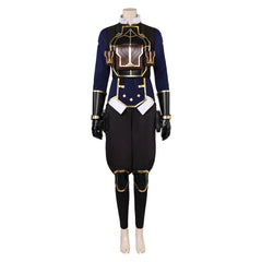 Arcane: League Of Legends 2 (2024) Maddie Nolen Enforcer Blue Outfits Cosplay Costume