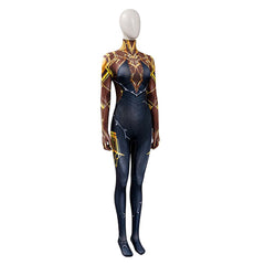 Arcane: League Of Legends 2 (2024) Mel Golden Black Jumpsuit Outfits Cosplay Costume