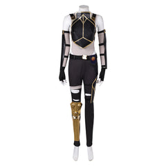 Arcane: League Of Legends 2 (2024) Vi Black Set Outfits Cosplay Costume