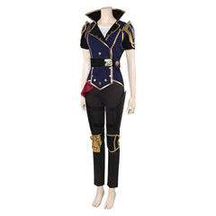 Arcane: League Of Legends 2 (2024) Vi Officer Set Outfits Cosplay Costume