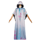 Arcane: League Of Legends 2 (2024) Viktor White Printed Cloak Outfits Cosplay Costume