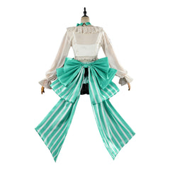 Arknights Haruka White Green Skirt Collab Set Outfits Cosplay Costume
