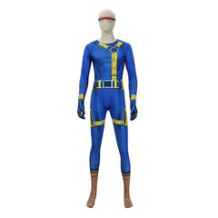 Avengers: Doomsday (2026) Cyclops Blue Jumpsuit Set Outfits Cosplay Costume
