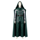 Avengers: Doomsday (2026) Doctor Doom Green Tunic Pants Cloak Set Outfits Cosplay Costume