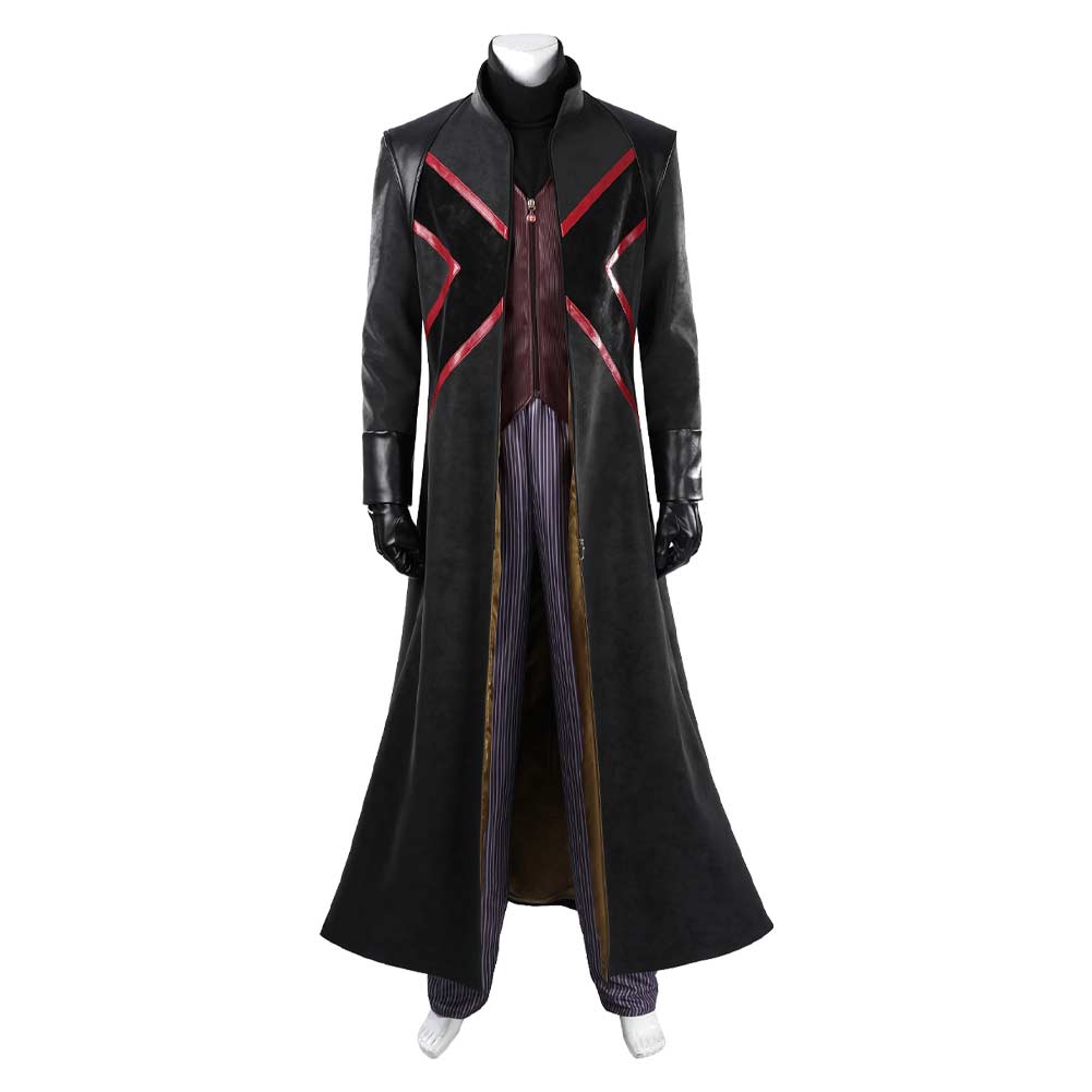 Avengers: Doomsday (2026) Nightcrawler Black Coat Set Outfits Cosplay Costume