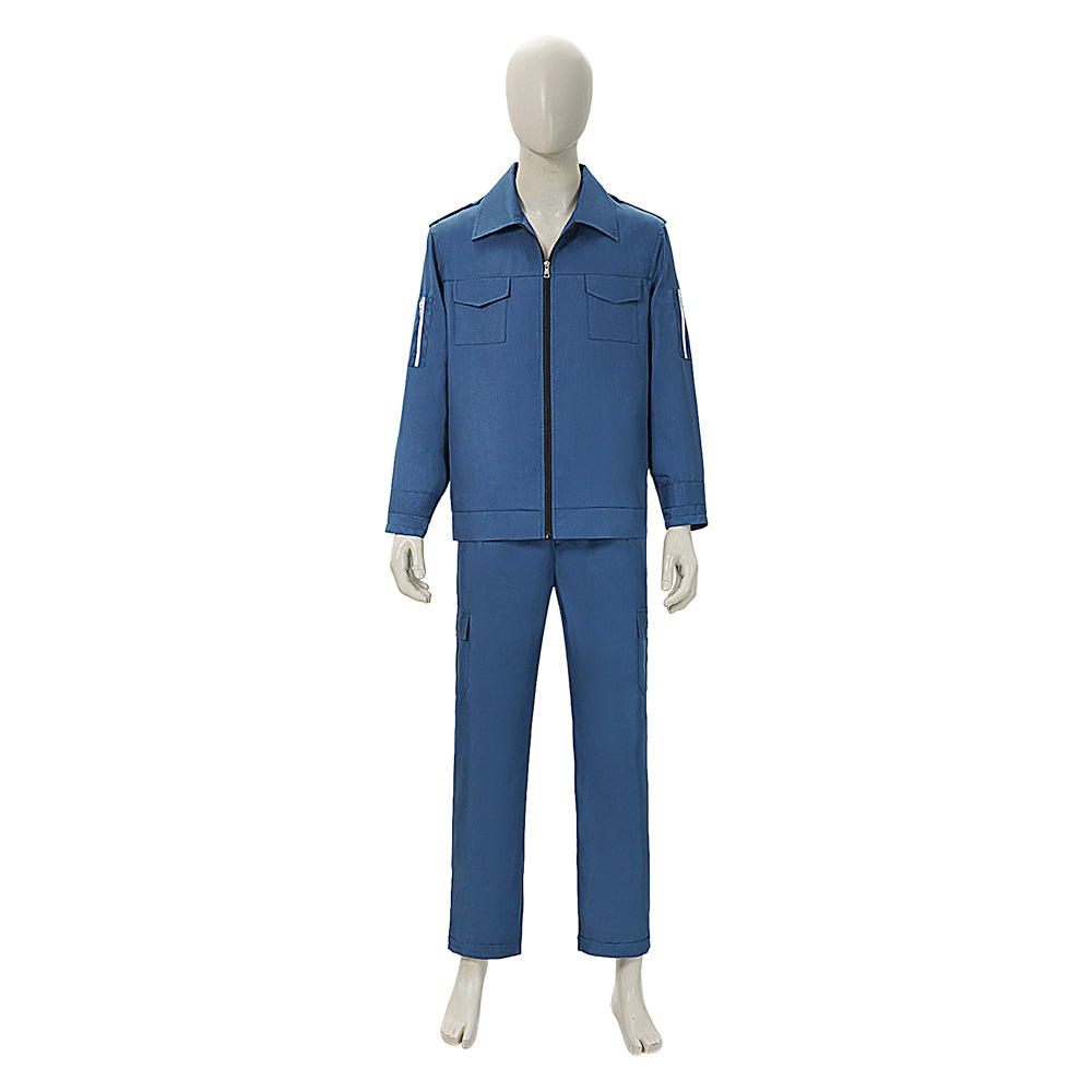 Avengers: Doomsday (2026) Professor X Blue Set Outfits Cosplay Costume
