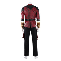 Avengers: Doomsday (2026) Shang‑Chi Red Black Set Outfits Cosplay Costume