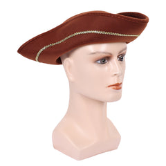 Backrooms (2026) Captaion Clark Brown Pirate Hat Cosplay Accessories Props