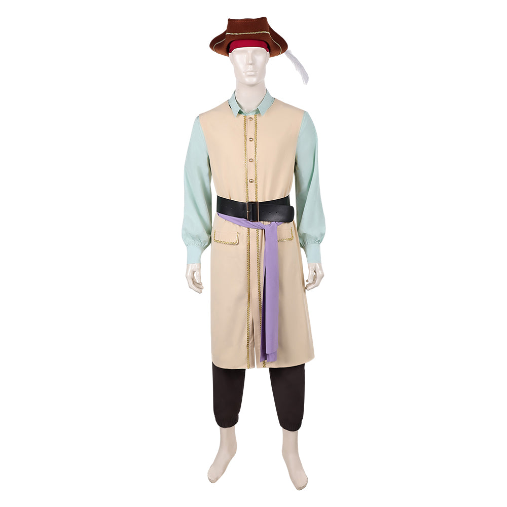 Backrooms (2026) Captaion Clark Yellow Pirate Set Outfits Cosplay Costume