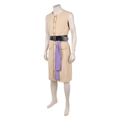 Backrooms (2026) Captaion Clark Yellow Vest Belt Pirate Outfits Cosplay Costume