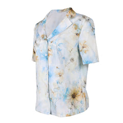 Backrooms (2026) Mary Kline Printed White Shirt Outfits Cosplay Costume