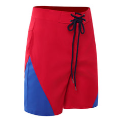 Baywatch 2017 Matt Brody Red Blue Swim Trunks Pants Cosplay Costume