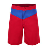 Baywatch 2017 Mitch Buchannon Red Blue Swim Trunks Pants Cosplay Costume