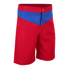 Baywatch 2017 Mitch Buchannon Red Blue Swim Trunks Pants Cosplay Costume
